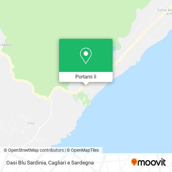 Mappa Oasi Blu Sardinia