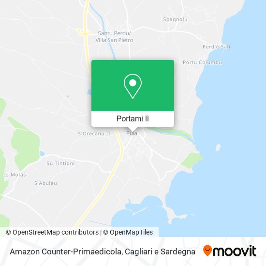 Mappa Amazon Counter-Primaedicola