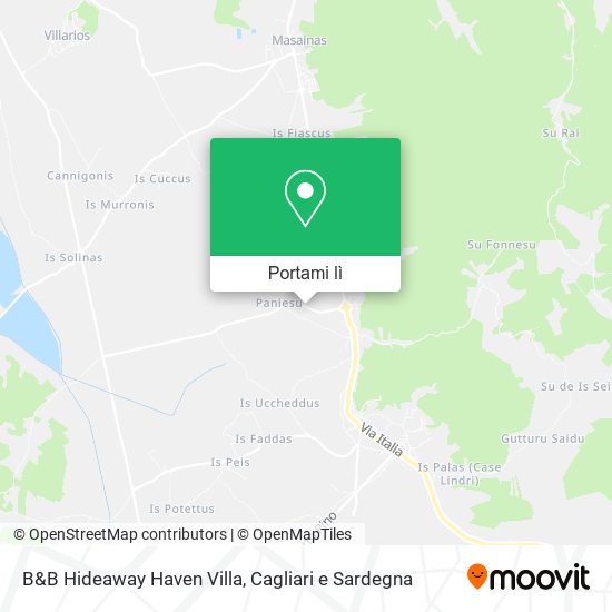 Mappa B&B Hideaway Haven Villa