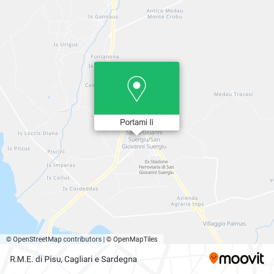 Mappa R.M.E. di Pisu