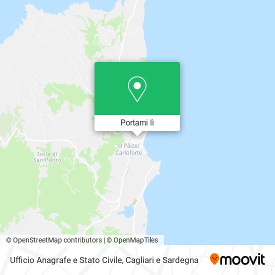 Mappa Ufficio Anagrafe e Stato Civile