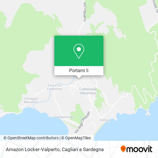 Mappa Amazon Locker-Valperto