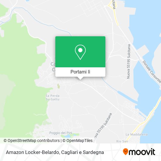 Mappa Amazon Locker-Belardo