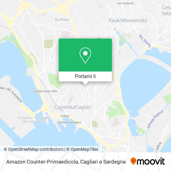 Mappa Amazon Counter-Primaedicola