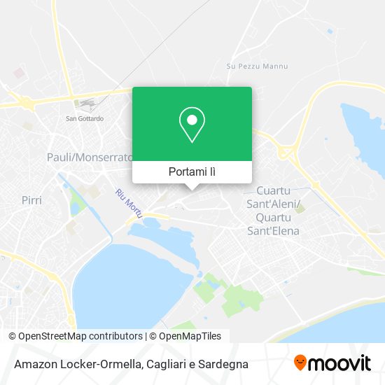 Mappa Amazon Locker-Ormella
