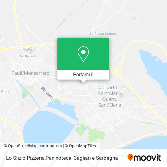 Mappa Lo Sfizio Pizzeria,Paninoteca