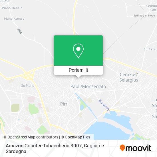 Mappa Amazon Counter-Tabaccheria 3007