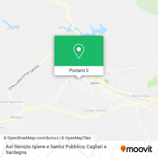 Mappa Asl-Servizio Igiene e Sanita' Pubblica