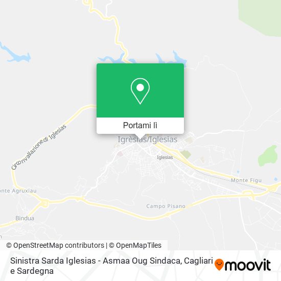 Mappa Sinistra Sarda Iglesias - Asmaa Oug Sindaca