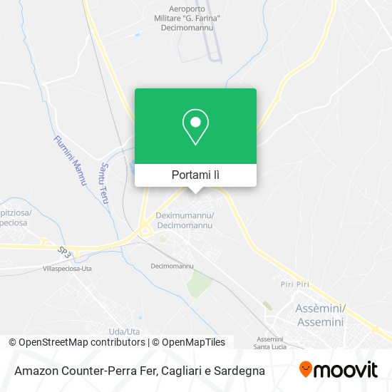 Mappa Amazon Counter-Perra Fer