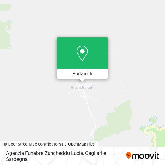 Mappa Agenzia Funebre Zuncheddu Lucia