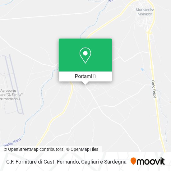 Mappa C.F. Forniture di Casti Fernando