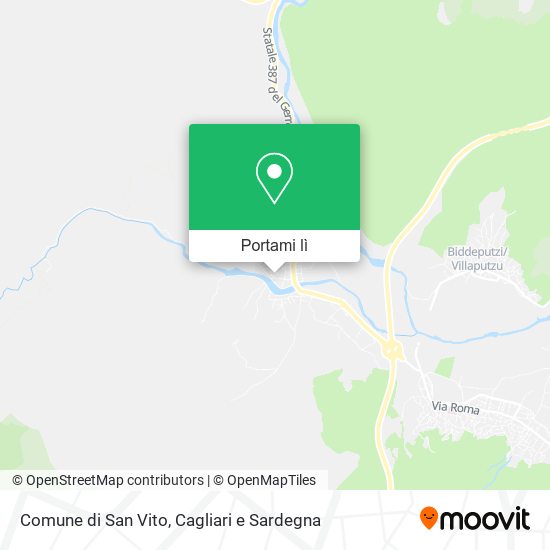 Mappa Comune di San Vito