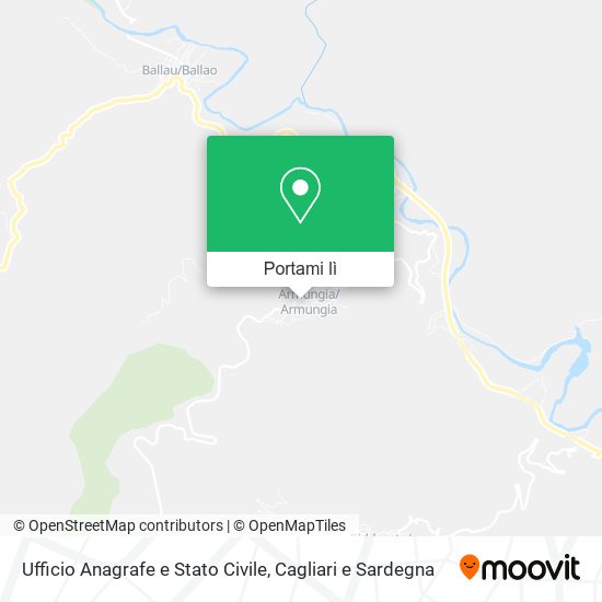 Mappa Ufficio Anagrafe e Stato Civile