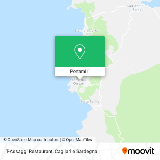 Mappa T-Assaggi Restaurant