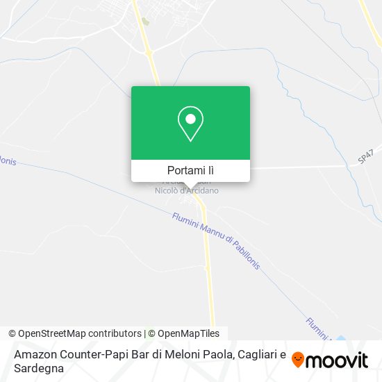 Mappa Amazon Counter-Papi Bar di Meloni Paola
