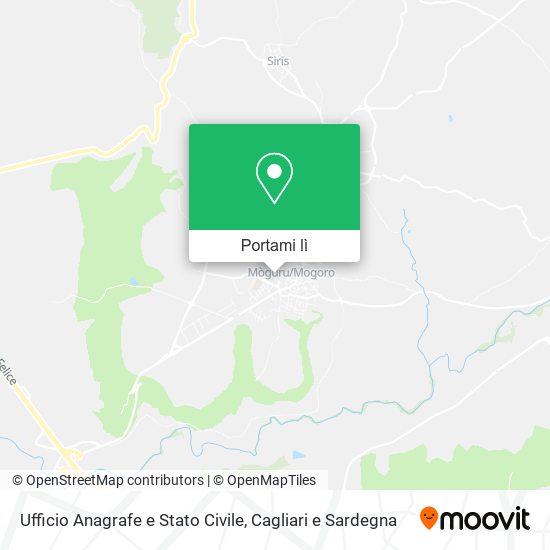 Mappa Ufficio Anagrafe e Stato Civile