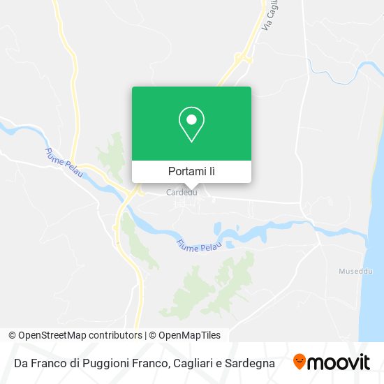 Mappa Da Franco di Puggioni Franco