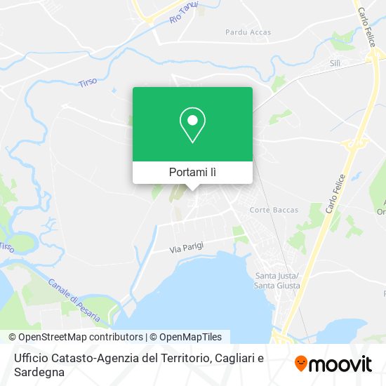 Mappa Ufficio Catasto-Agenzia del Territorio