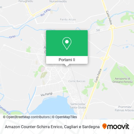 Mappa Amazon Counter-Schirra Enrico