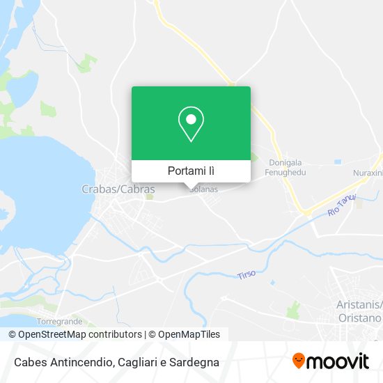 Mappa Cabes Antincendio