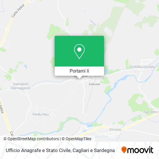 Mappa Ufficio Anagrafe e Stato Civile