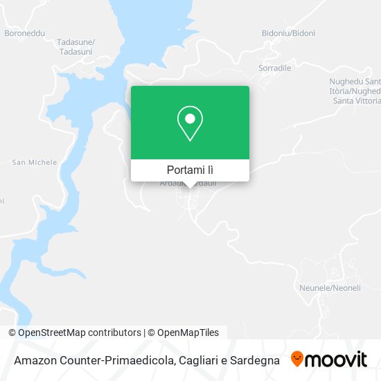 Mappa Amazon Counter-Primaedicola