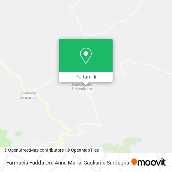 Mappa Farmacia Fadda Dra Anna Maria