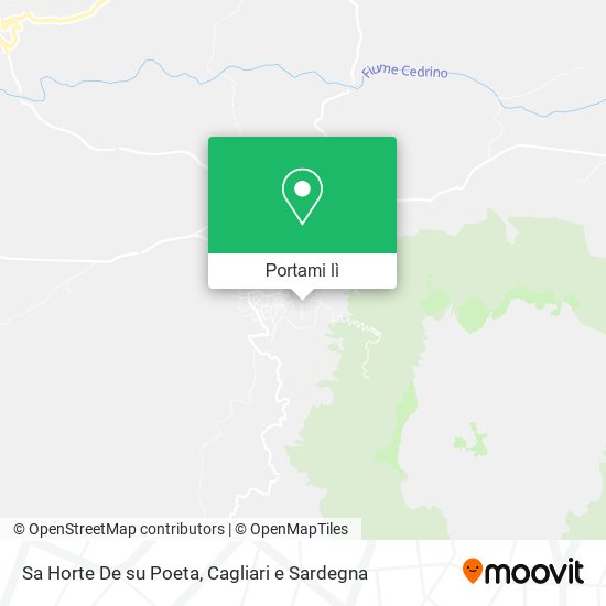 Mappa Sa Horte De su Poeta