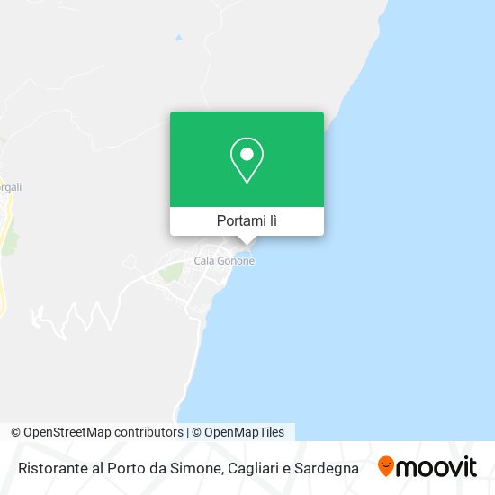 Mappa Ristorante al Porto da Simone
