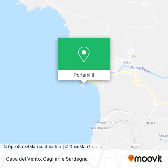Mappa Casa del Vento