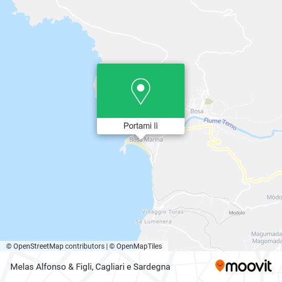 Mappa Melas Alfonso & Figli