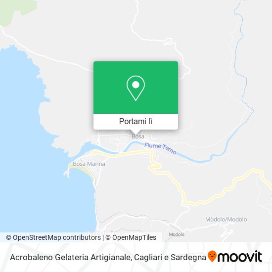 Mappa Acrobaleno Gelateria Artigianale