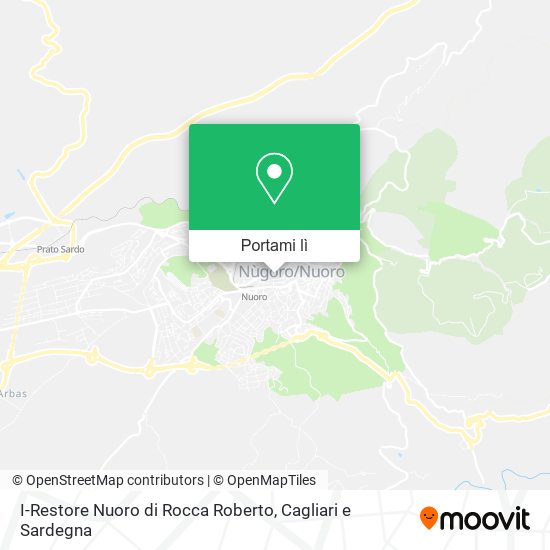 Mappa I-Restore Nuoro di Rocca Roberto