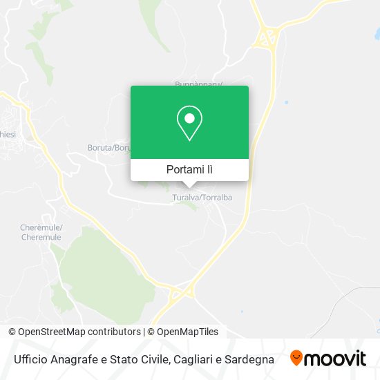 Mappa Ufficio Anagrafe e Stato Civile