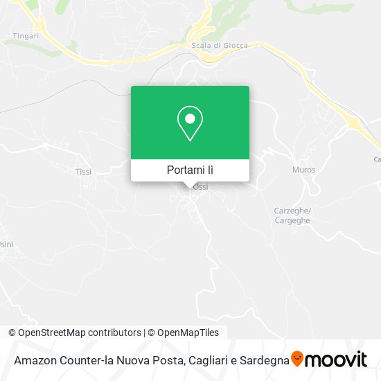 Mappa Amazon Counter-la Nuova Posta