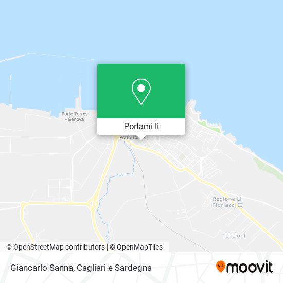 Mappa Giancarlo Sanna
