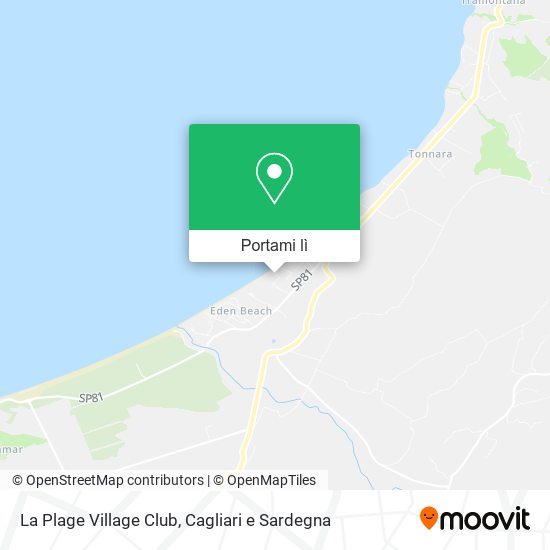 Mappa La Plage Village Club