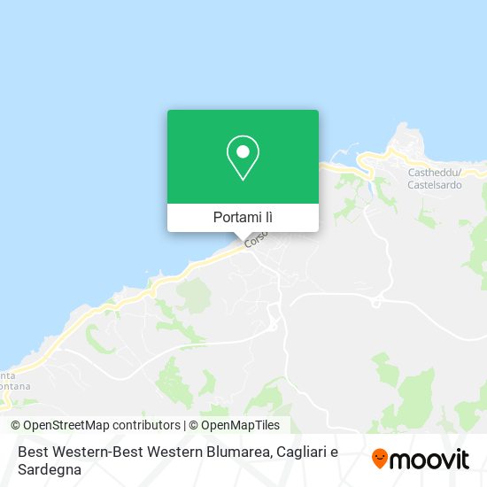 Mappa Best Western-Best Western Blumarea