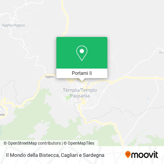 Mappa Il Mondo della Bistecca