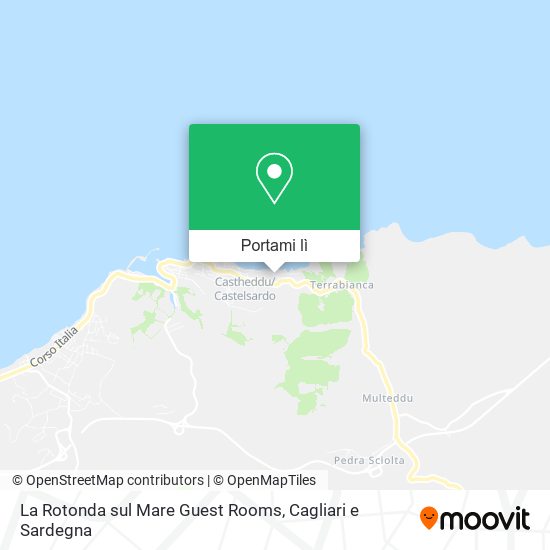 Mappa La Rotonda sul Mare Guest Rooms