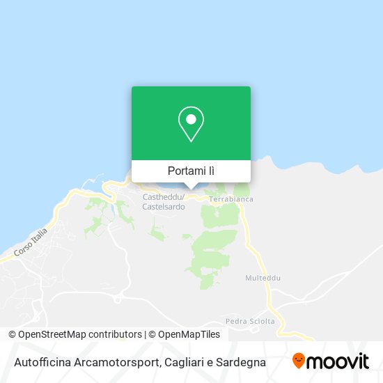 Mappa Autofficina Arcamotorsport