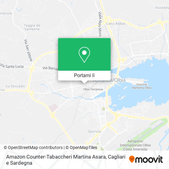 Mappa Amazon Counter-Tabaccheri Martina Asara