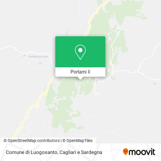 Mappa Comune di Luogosanto