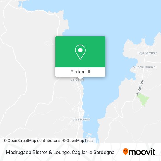 Mappa Madrugada Bistrot & Lounge