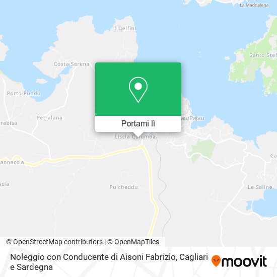 Mappa Noleggio con Conducente di Aisoni Fabrizio