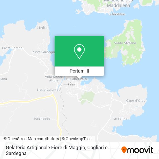 Mappa Gelateria Artigianale Fiore di Maggio