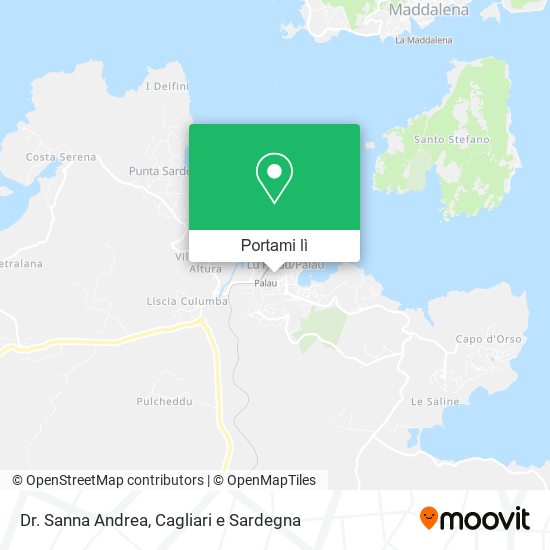 Mappa Dr. Sanna Andrea