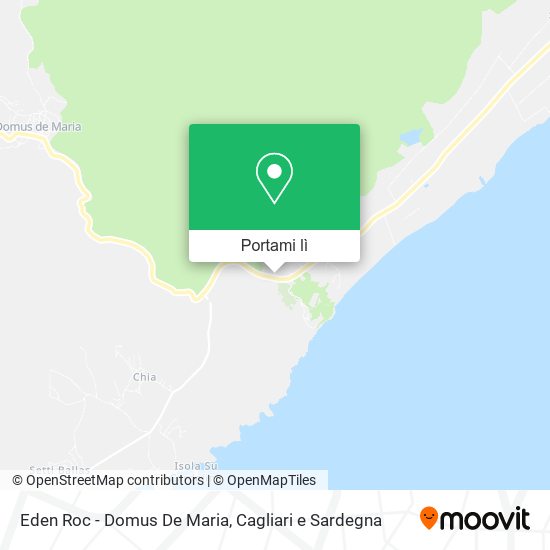 Mappa Eden Roc - Domus De Maria