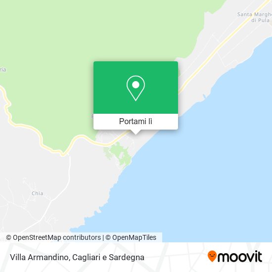 Mappa Villa Armandino